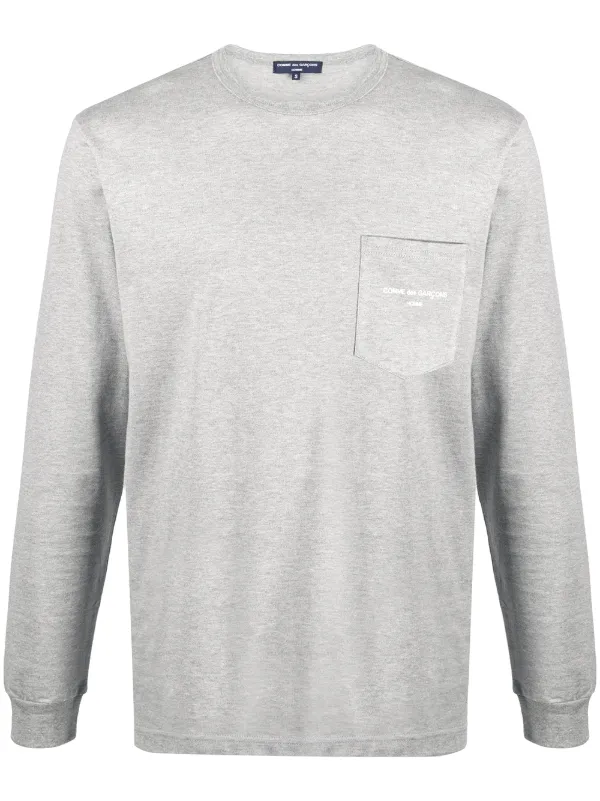 comme des garcons homme logo tee