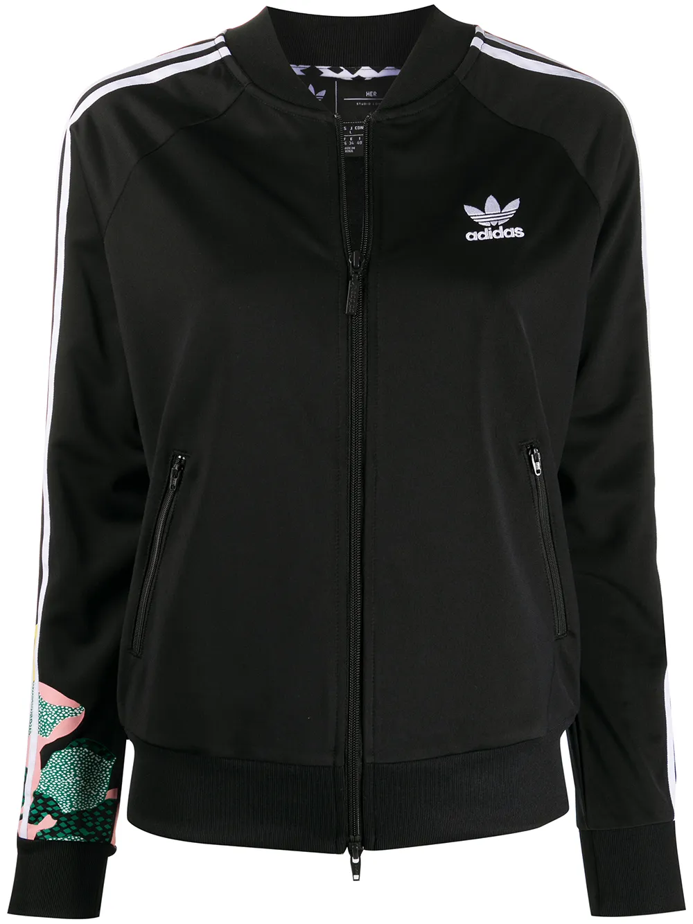 adidas Giacca sportiva con stampa grafica - Nero