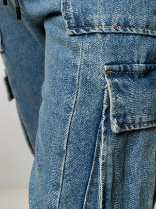 denim cargo trousers展示图