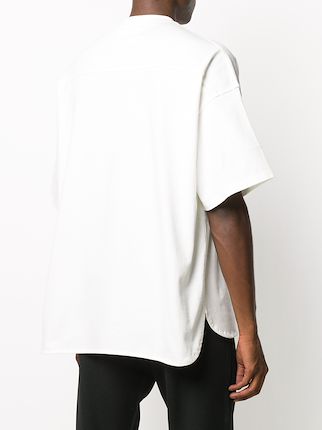 oversized flap pockets T-shirt展示图