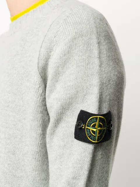 pullover mit kompass am arm