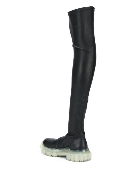 thigh high rick owens