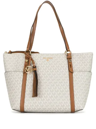 Michael Michael Kors Handtasche Mit Monogramm Grau FARFETCH DE