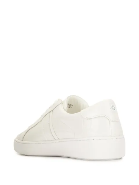 irving calf hair and mesh stripe sneaker