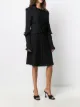 Chanel Pre-Owned 2010s ruffle trimmed pleated dress