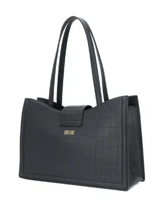 crocodile embossed tote bag展示图