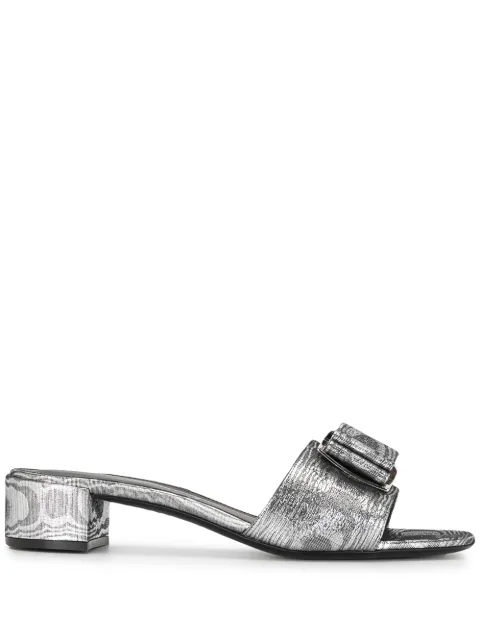 Ferragamo Double Bow 30mm sandals