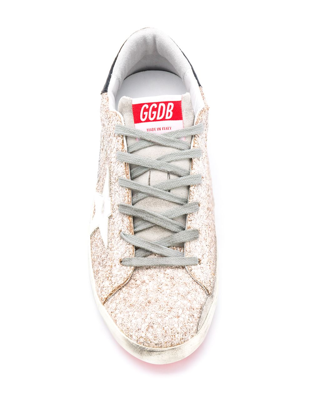 фото Golden goose кеды superstar с блестками