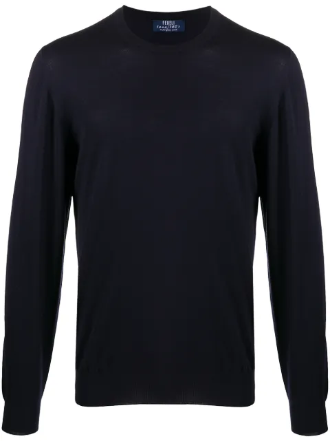 Fedeli round neck jumper