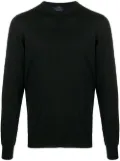 Fedeli round neck jumper - Black