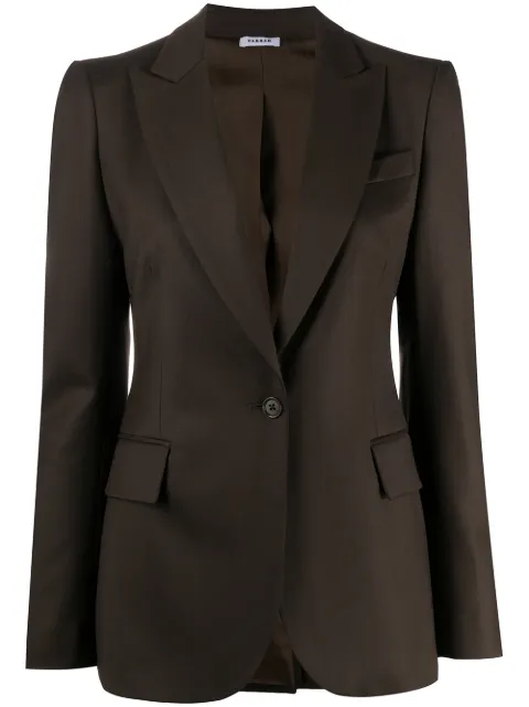 P.A.R.O.S.H. blazer con bolsillos de solapa