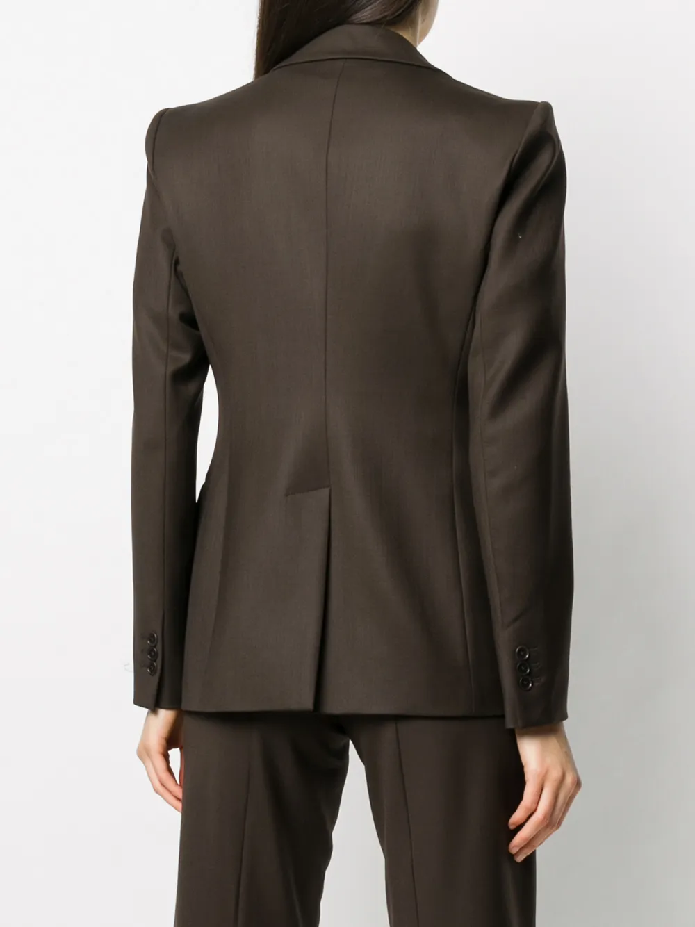 P.a.r.o.s.h Liliux Single-breasted Tailored Jacket In Brown