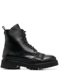 Roberto Cavalli logo patch boots - Black