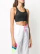 Puma High-Impact zipped bra top