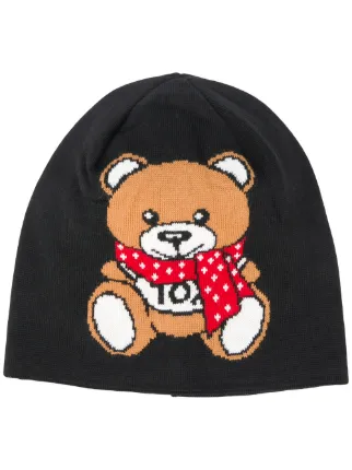 moschino teddy bear hat
