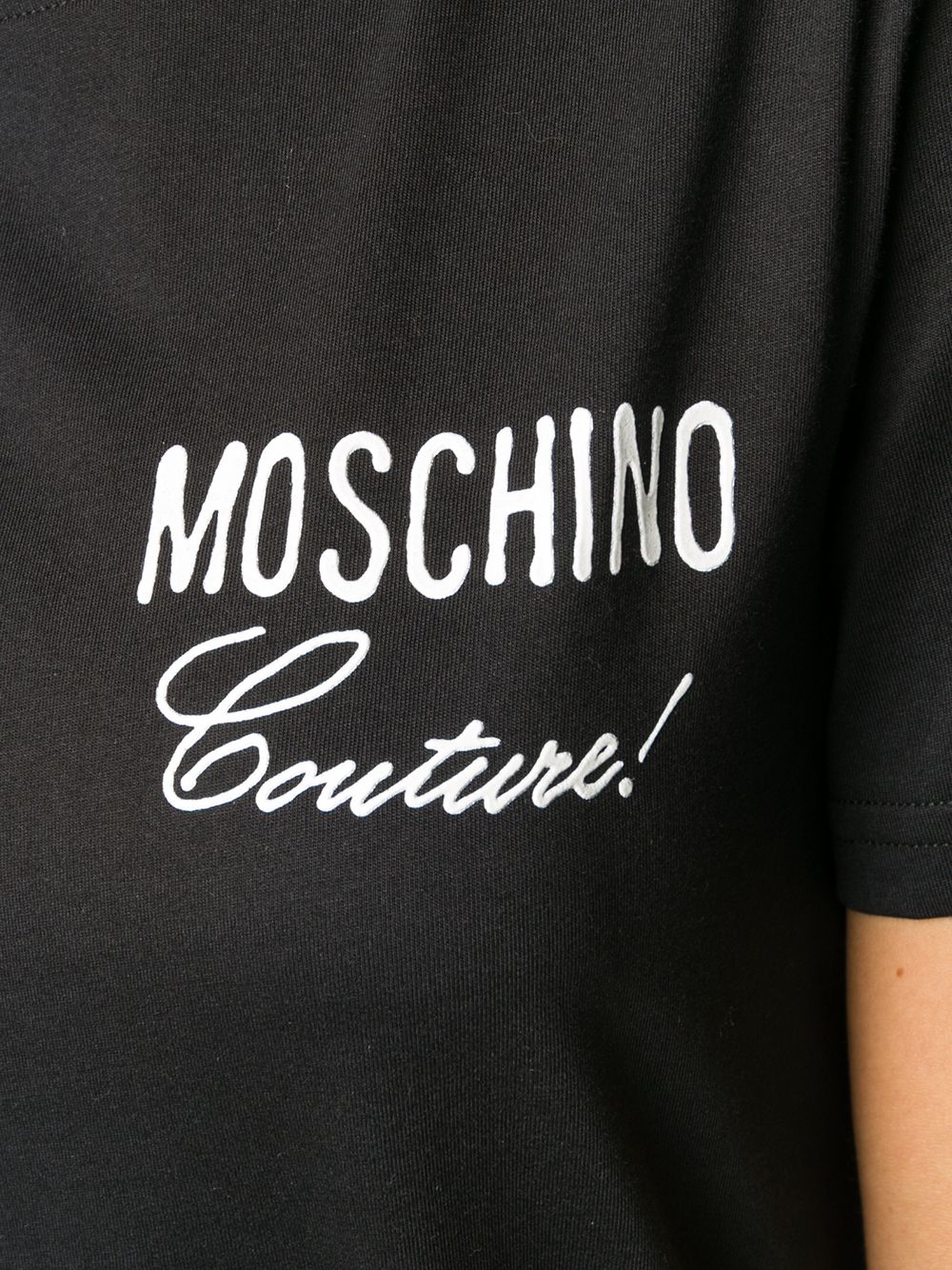 фото Moschino футболка с логотипом