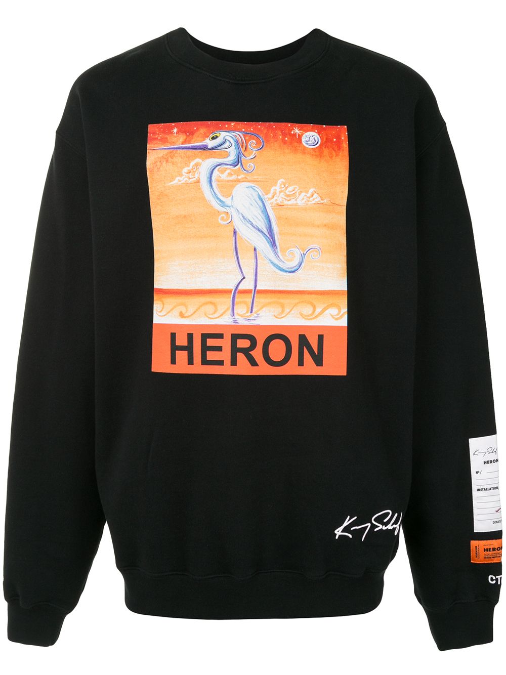 фото Heron preston толстовка с логотипом