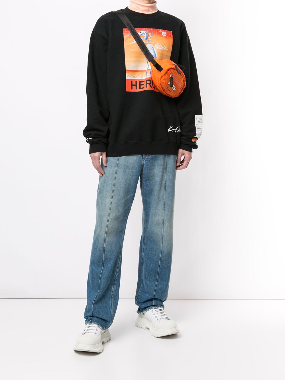 фото Heron preston толстовка с логотипом