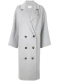 LouLou de Saison Borneo oversized coat - Grey