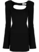 Image 1 of The Attico cut-out detail mini dress