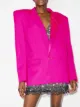 Image 2 of The Attico shoulder-pad single-breasted blazer