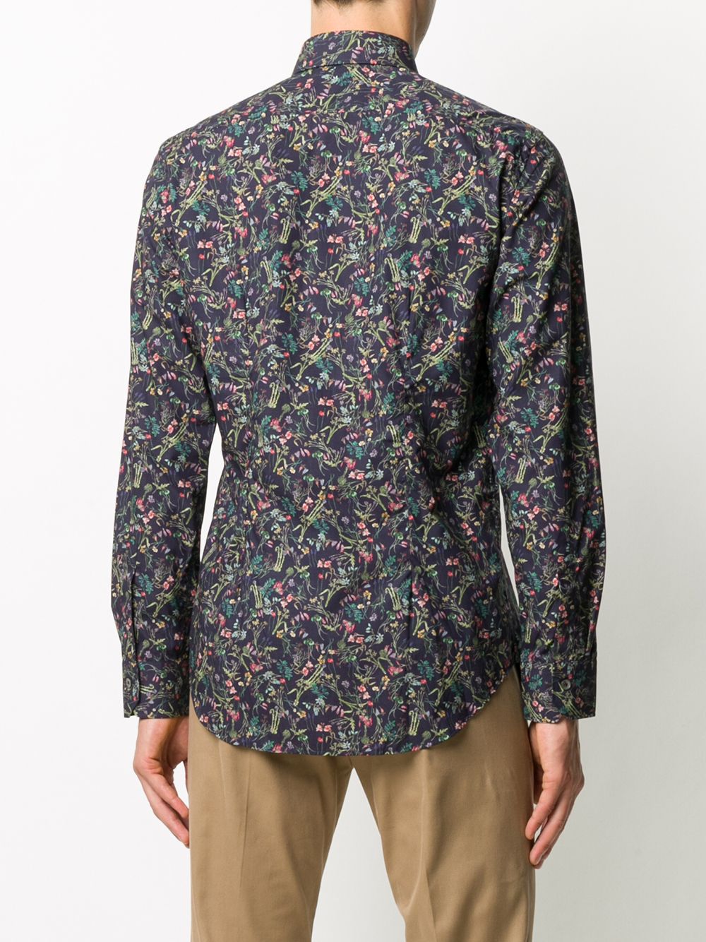 фото Paul smith рубашка с принтом scattered floral