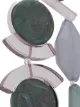 Emporio Armani double-layer gemstone necklace