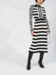 Image 2 of MSGM striped knitted midi skirt