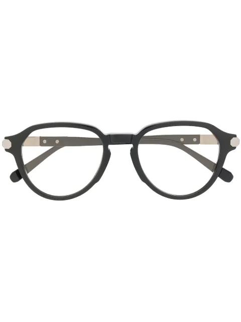 Brioni round-frame sunglasses
