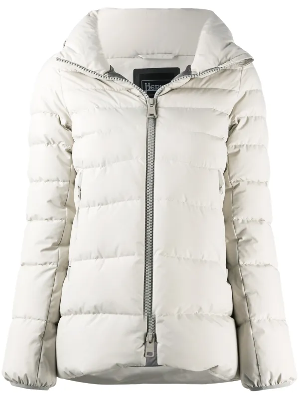 herno hooded padded jacket