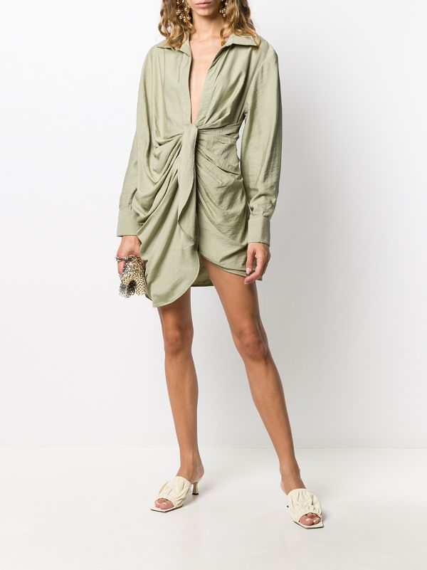 jacquemus shirt dress