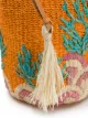 Aranaz Reef embroidered bucket bag