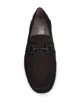 Salvatore Ferragamo Gancini braided driver shoes