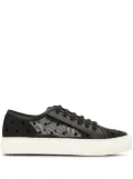 Ferragamo polka dot low-top sneakers - Black