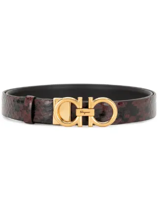 ferragamo adjustable gancini belt
