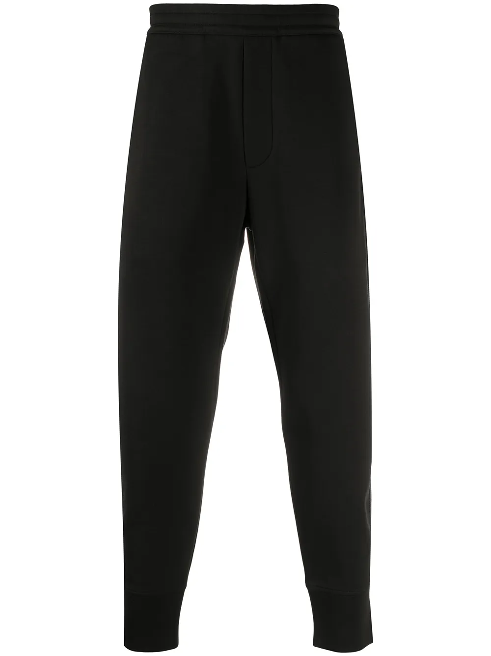 

Emporio Armani elasticated waist trousers - Black