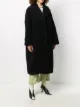 STAND STUDIO shearling single-breasted coat