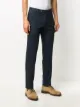 Pt01 notched-waist straight-leg trousers