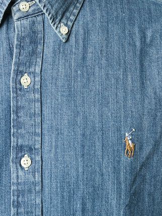 denim button-down shirt展示图