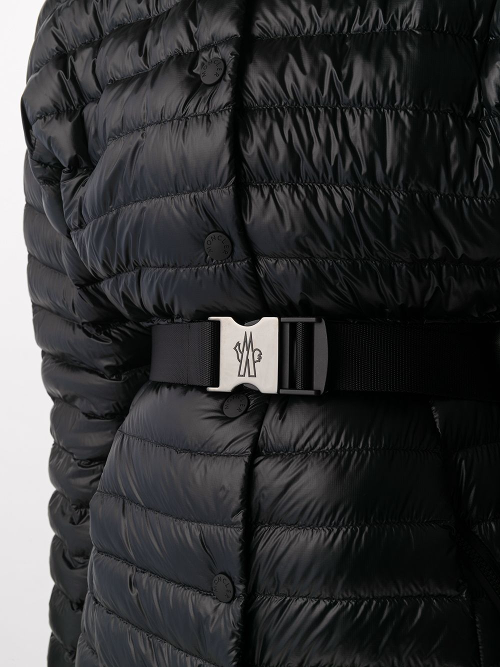 фото Moncler grenoble пуховик с поясом