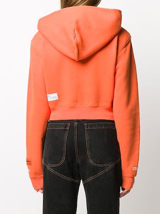 embroidered logo hoodie展示图