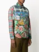Pierre-Louis Mascia patchwork print long-sleeved shirt