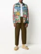 Image 2 of Pierre-Louis Mascia patchwork print long-sleeved shirt