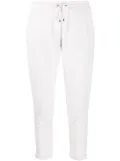Brunello Cucinelli cropped drawstring track pants - Neutrals