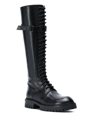 knee-high military boots展示图