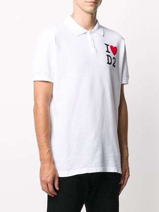 I Heart D2 polo shirt展示图