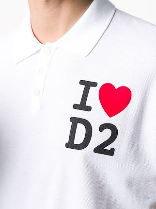 I Heart D2 polo shirt展示图