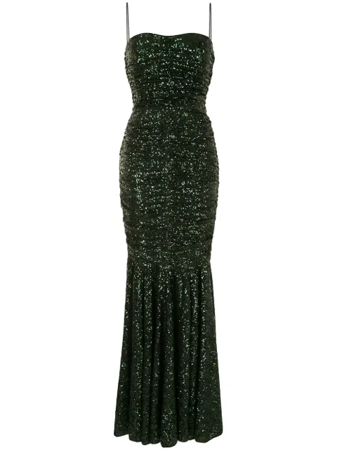 Dolce & Gabbana sequin-embellished fishtail gown