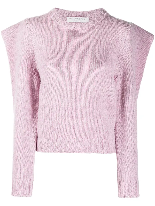 long pink jumper