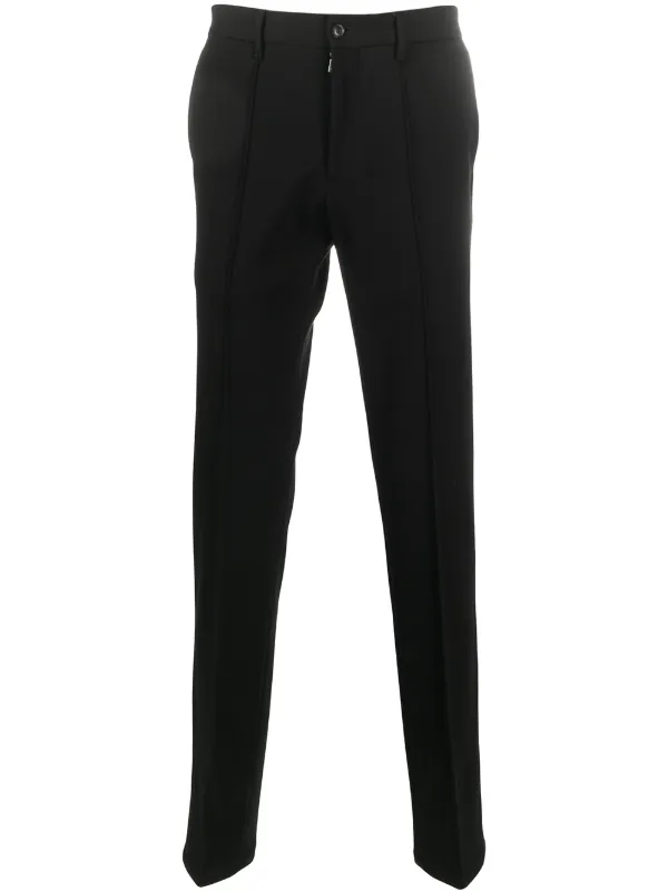 black armani trousers
